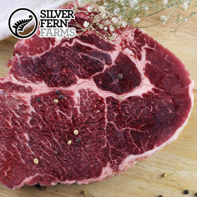 【勝崎生鮮】紐西蘭銀蕨牧場巨無霸沙朗牛排(450g±10%/包