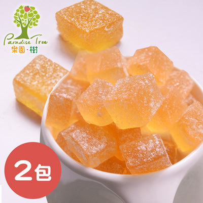 【樂園樹】法式檸檬軟糖(90g/包，共二包)