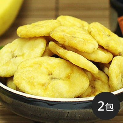 【美佐子】香蕉脆片(100g/包，共2包)