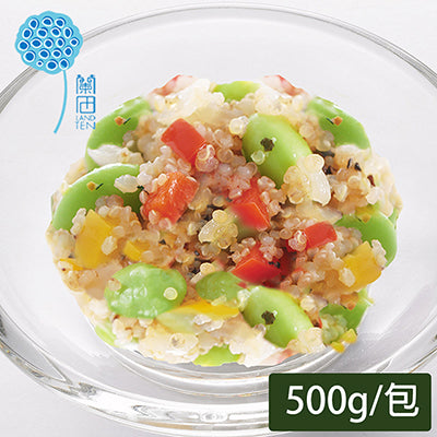 【蘭田】藜麥毛豆(500g/包)(五辛素)