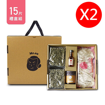 【共善】Mr.SU職人峰拌麵-老薑麻油風味禮盒組2盒