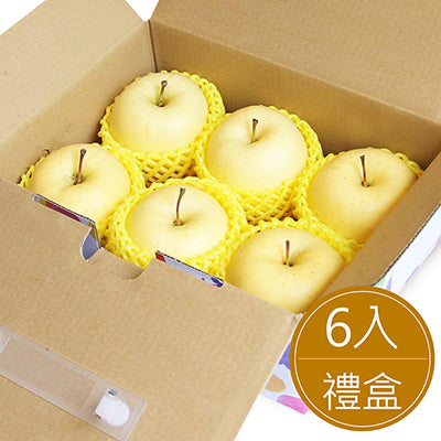 日本空運金星蘋果(6入禮盒)